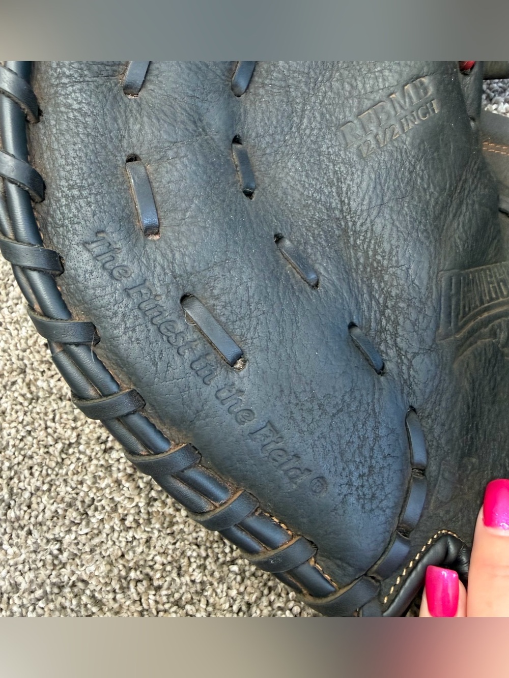Rawlings Renegade 12.5" Baseball First Base Mitt: RFBMB - Picture 9 of 14